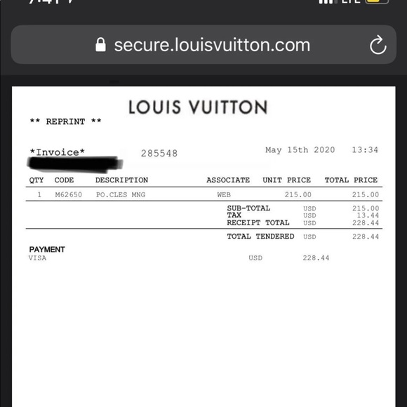 Louis Vuitton Cles Monogram Key Pouch - Picture 7 of 7